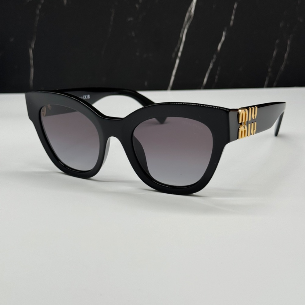 MIU MIU SMUO1Y 1AB5D1
WOMEN SUNGLASSES MUOTYS 1A-5D1 BLACK GREY EYEWEAR - Picture 2 of 15